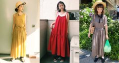 学日本女孩的“小只女穿搭”！152cm也能穿连身洋装露出脚踝秒增高